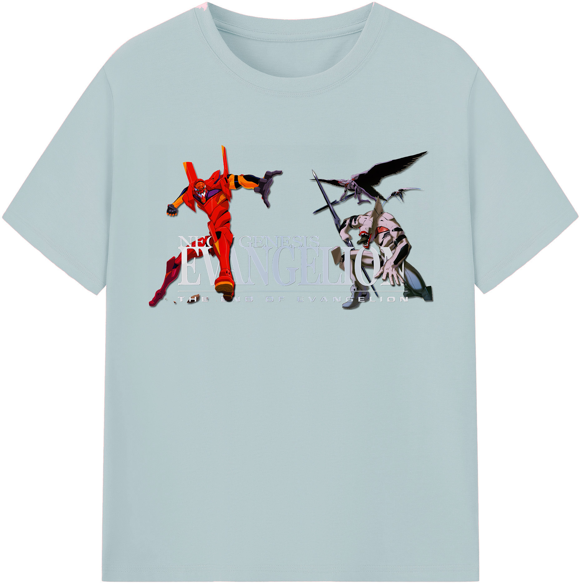 （画像用） EVA 新世紀エヴァンゲリオン 綿100％半袖Tシャツ（フロントプリント）